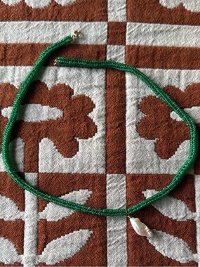 Bri Bol Seed Bead Pearl Choker